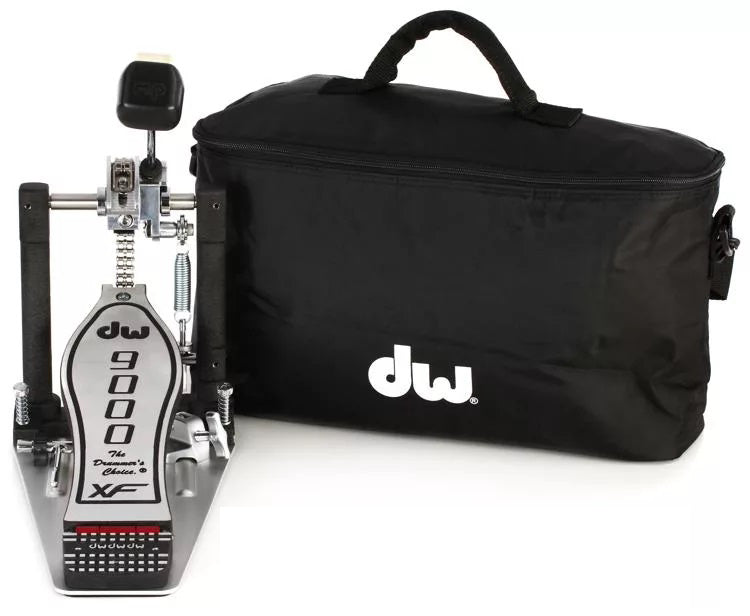 dw 9000 single pedal DW DWCP9000XF 9000 Series Single Bass Drum Pedal with Extended Footboa – Jubal Store