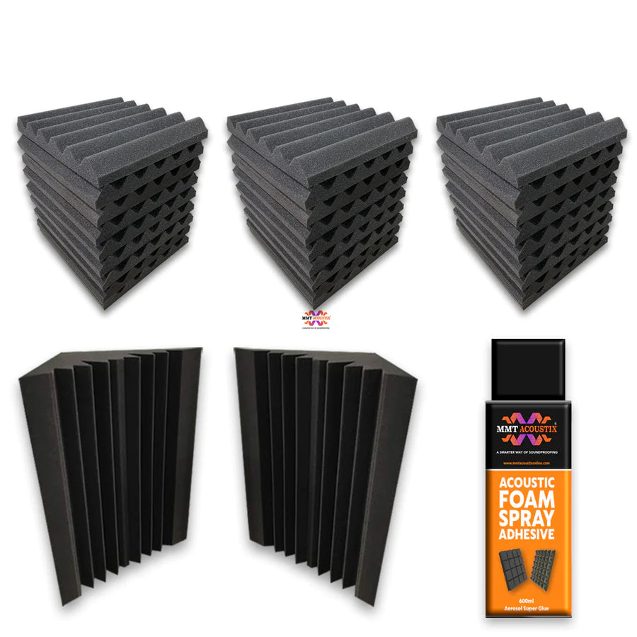 Aerial Basic Studio Kit 1x1Ft Acoustic Foam