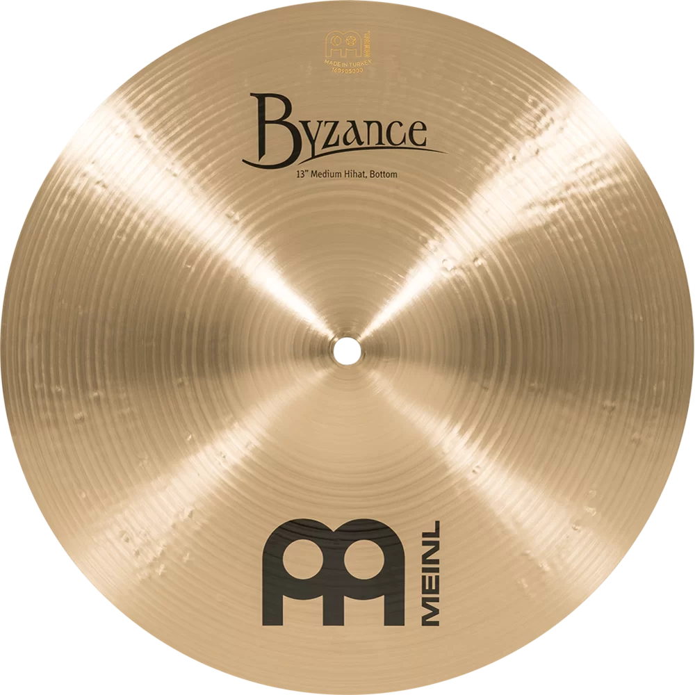 Meinl B13MH 13Inch Byzance Traditional Medium Hihat
