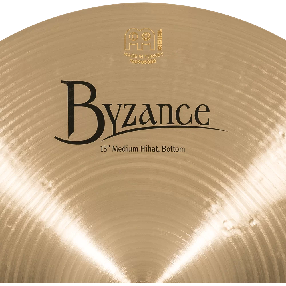 Meinl B13MH 13Inch Byzance Traditional Medium Hihat