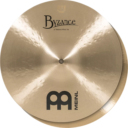 Meinl B13MH 13Inch Byzance Traditional Medium Hihat