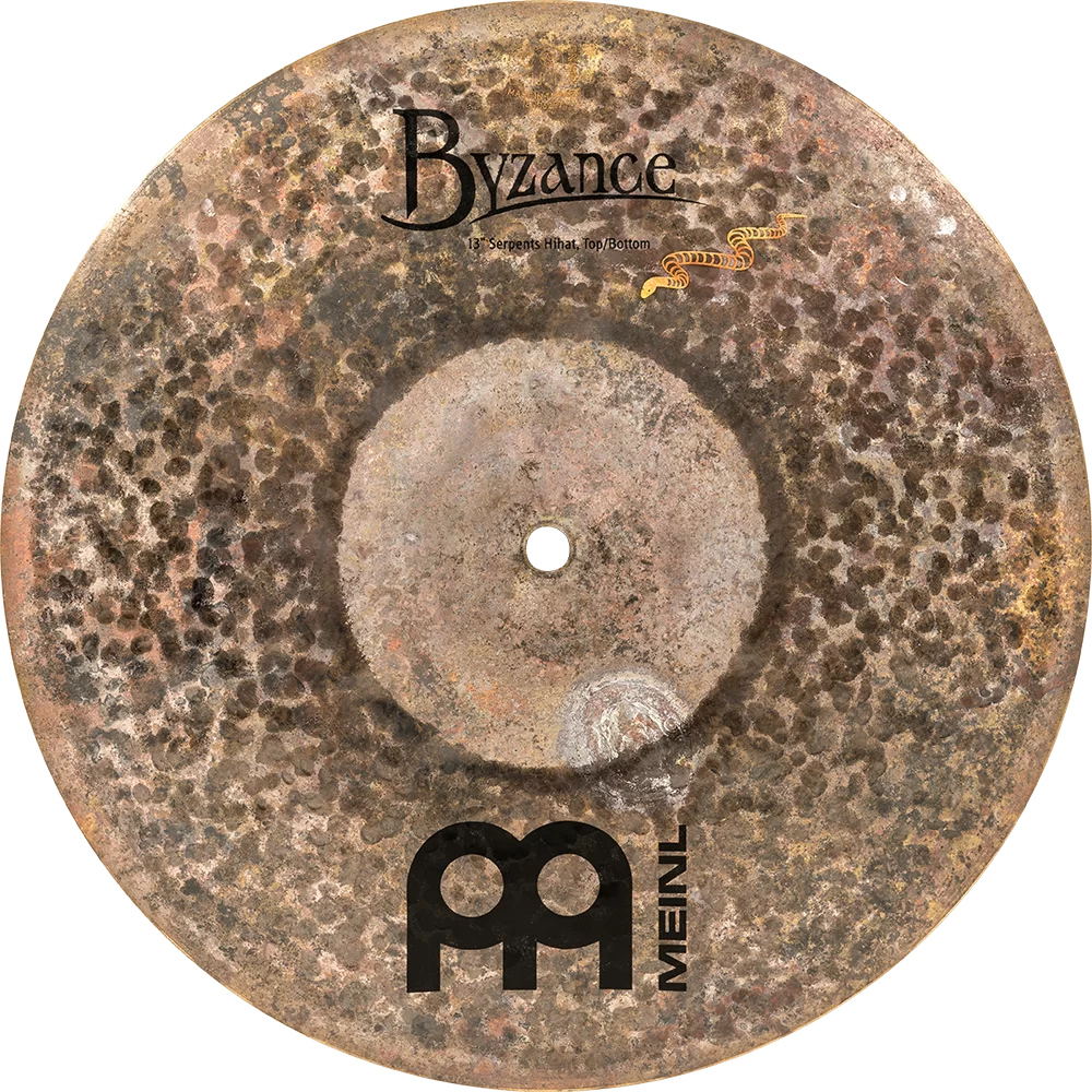 Meinl B13SH-B 13Inch Byzance Brilliant Serpents Hihat