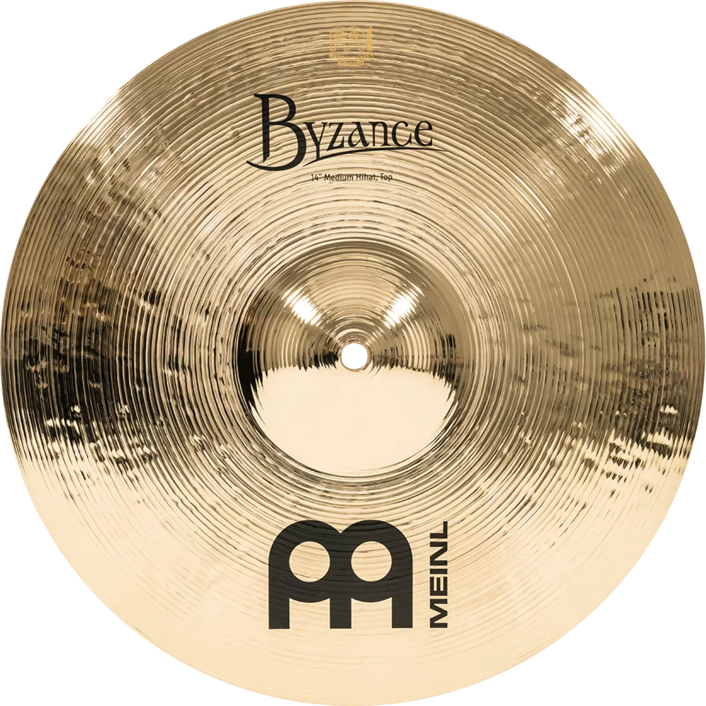 Meinl B14MH-B 14Inch Byzance Brilliant Medium Hihat