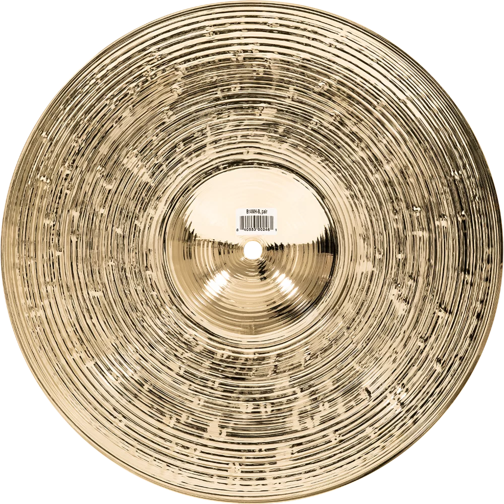 Meinl B14MH-B 14Inch Byzance Brilliant Medium Hihat