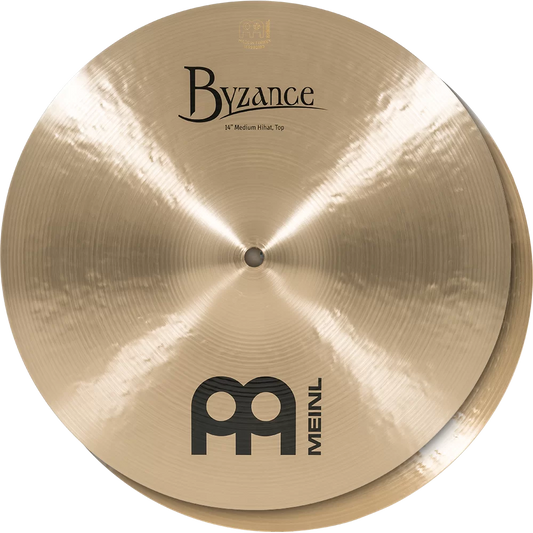 Meinl B14MH 14Inch Byzance Traditional Medium Hihat