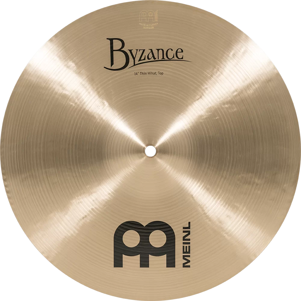Meinl B14TH 14Inch Byzance Traditional Thin Hihat