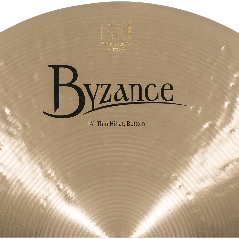 Meinl B14TH 14Inch Byzance Traditional Thin Hihat
