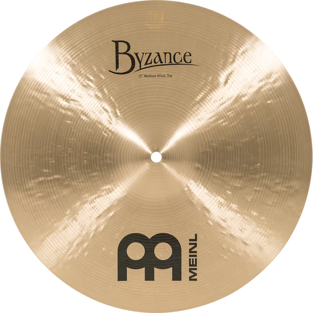 Meinl B15MH 15Inch Byzance Traditional Medium Hihat