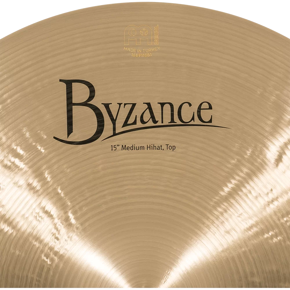 Meinl B15MH 15Inch Byzance Traditional Medium Hihat