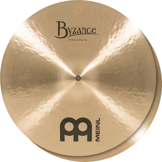 Meinl B16MH 16Inch Byzance Traditional Medium Hihat