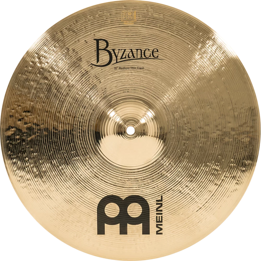 Meinl B16MTC-B 16Inch Byzance Brilliant Medium Thin Crash