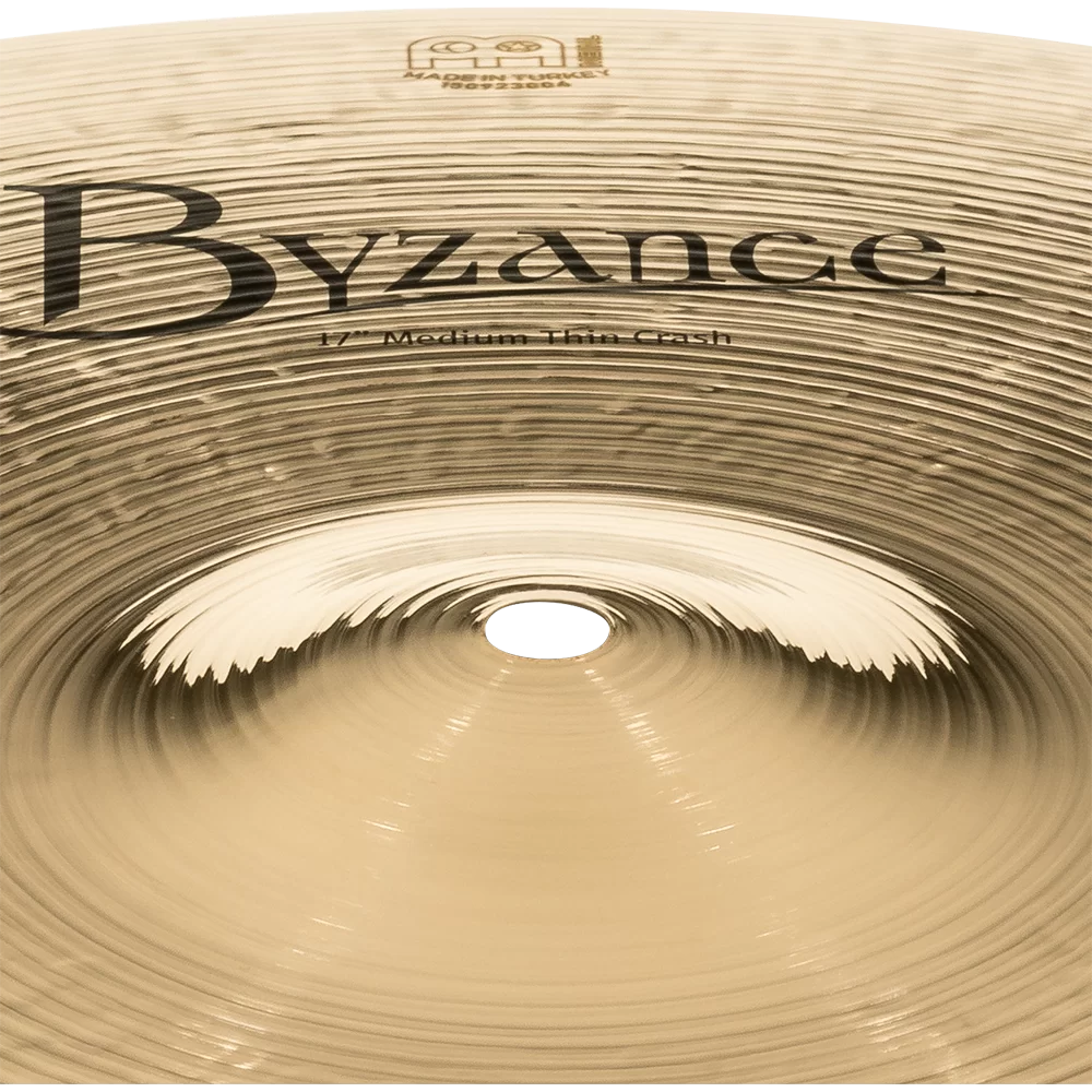 Meinl B17MTC-B 17Inch Byzance Brilliant Medium Thin Crash