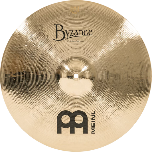 Meinl B17MTC-B 17Inch Byzance Brilliant Medium Thin Crash