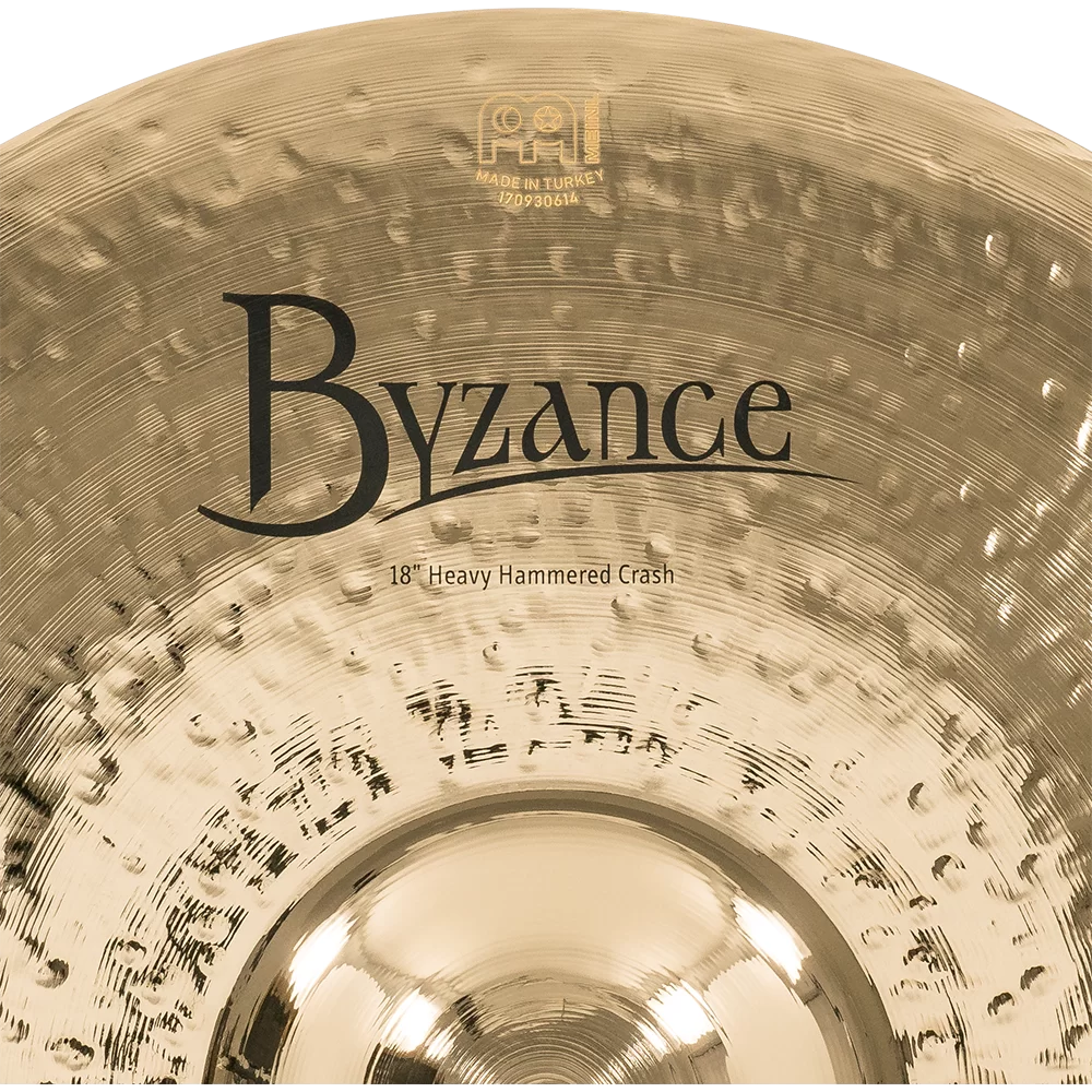 Meinl B18HHC-B 18Inch Byzance Brilliant Heavy Hammered Crash