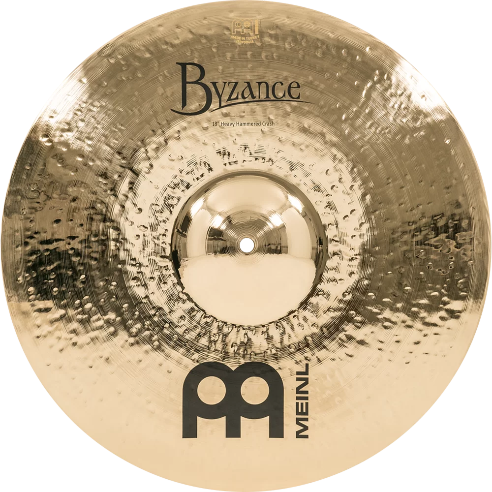 Meinl B18HHC-B 18Inch Byzance Brilliant Heavy Hammered Crash