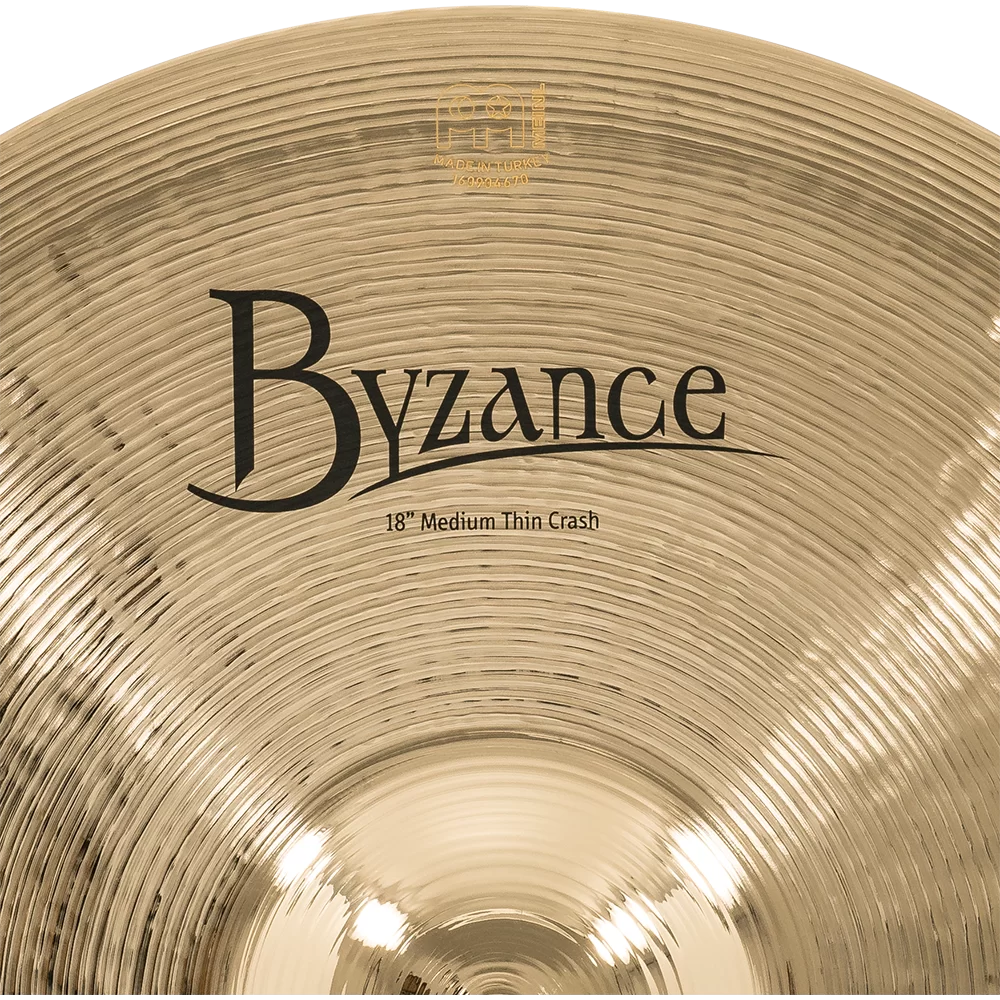 Meinl B18MTC-B 18Inch Byzance Brilliant Medium Thin Crash