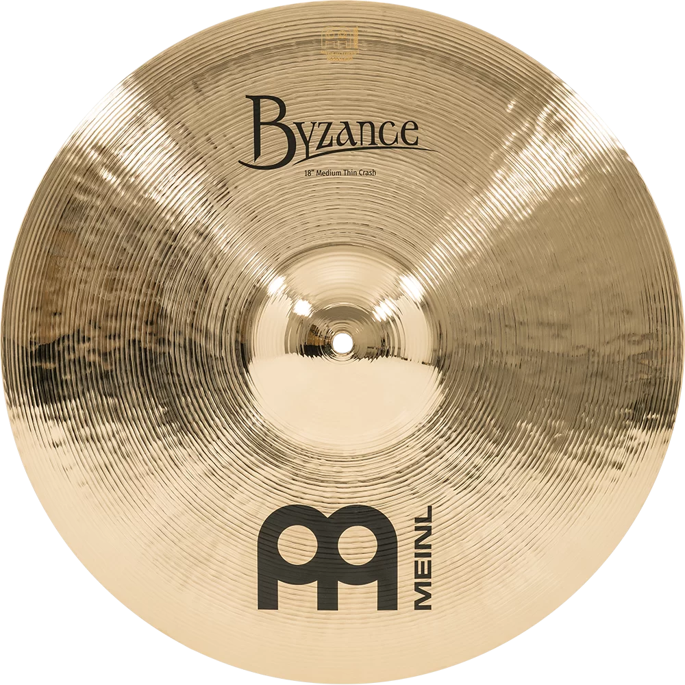 Meinl B18MTC-B 18Inch Byzance Brilliant Medium Thin Crash