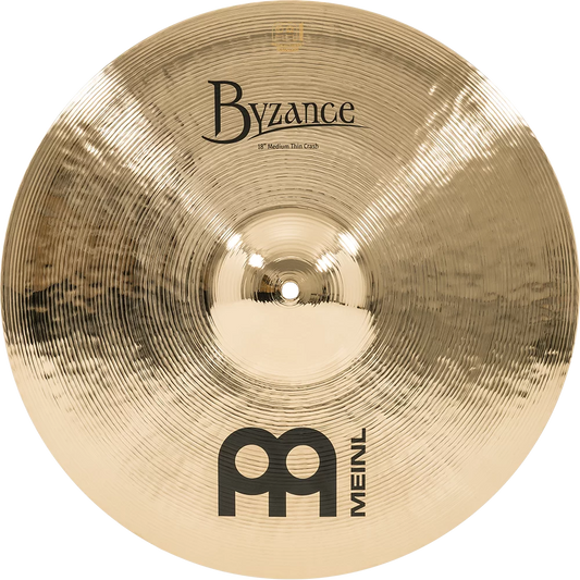 Meinl B18MTC-B 18Inch Byzance Brilliant Medium Thin Crash