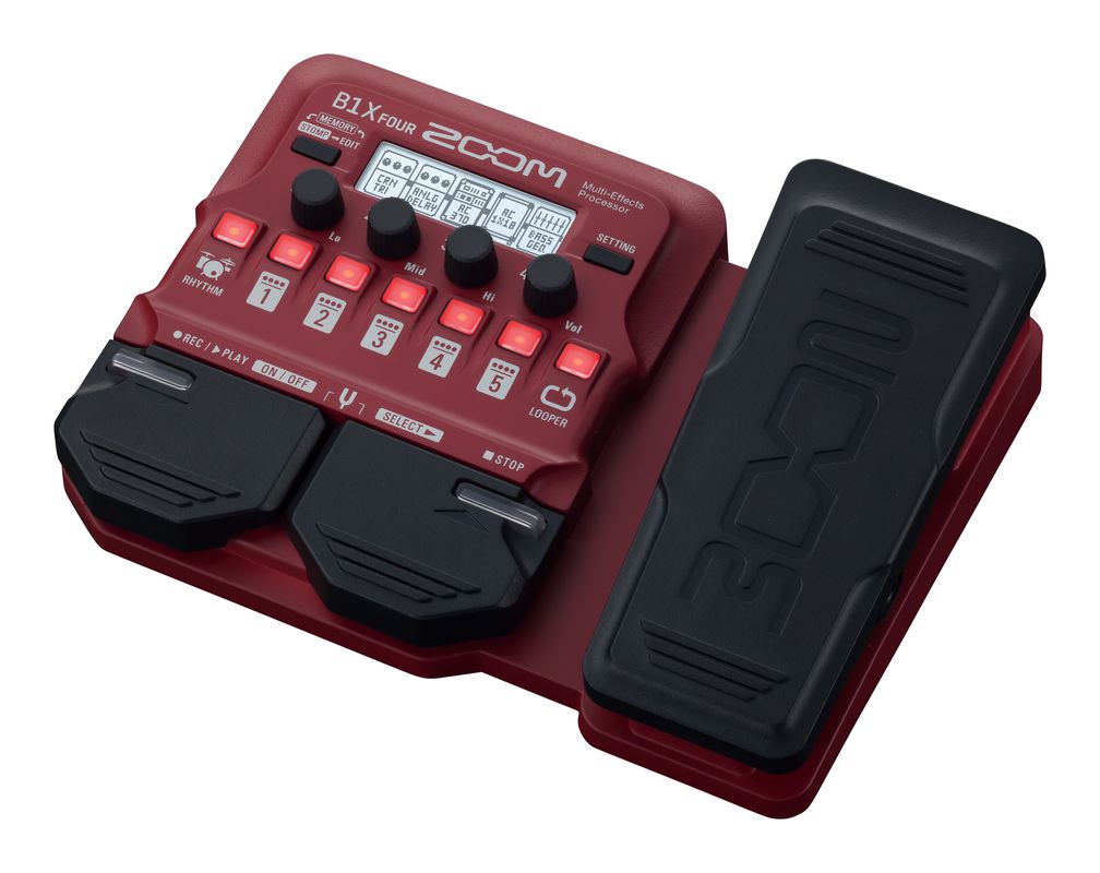 Zoom B1X FOUR Bass Multi-Effects Processor