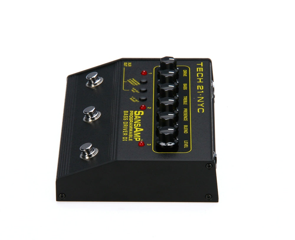 Tech 21 PBDR SansAmp Programmable Bass Driver DI Pedal