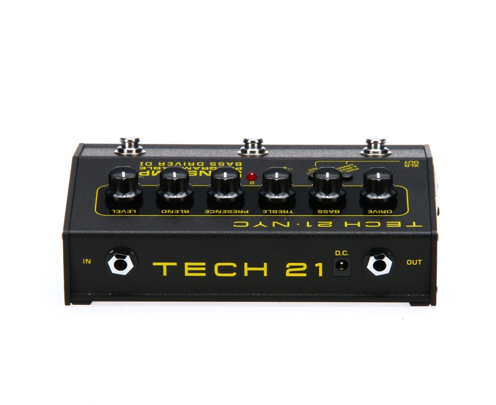 Tech 21 PBDR SansAmp Programmable Bass Driver DI Pedal