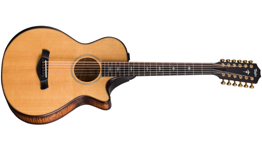 Taylor Builder's Edition 652ce 600 Series 12Strings NAT Top Acoustic Guitar