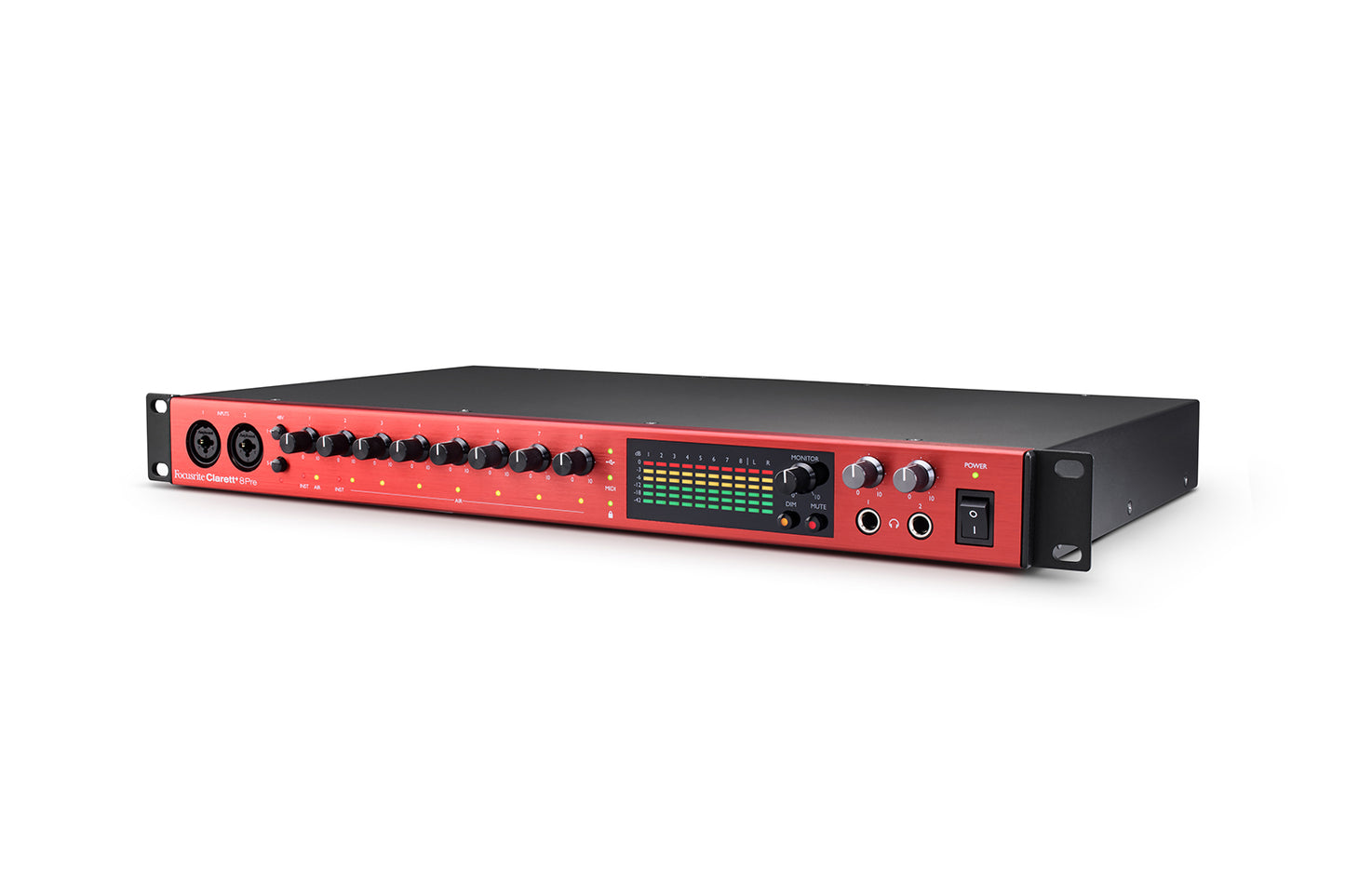 Focusrite Clarett+ 8 Pre USB Powerful Studio-Grade 18-IN / 20-OUT Audio Interface