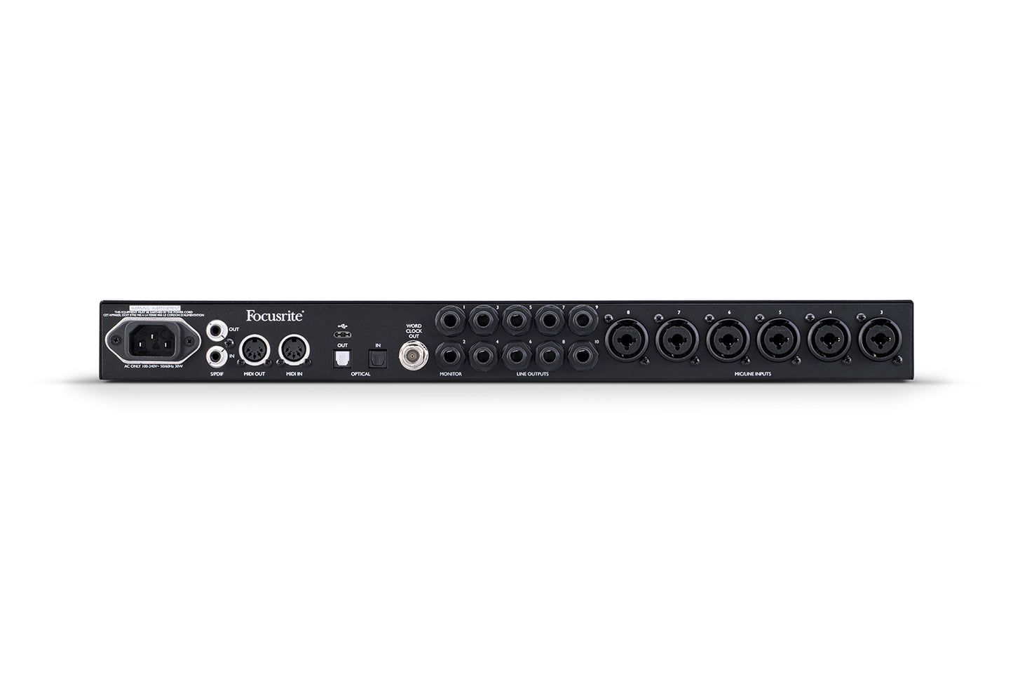 Focusrite Clarett+ 8 Pre USB Powerful Studio-Grade 18-IN / 20-OUT Audio Interface