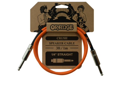 Orange CA040 Crush 3ft Speaker Cable Jack to Jack Pack Of 5