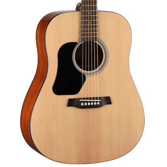 Walden D350L/W 300 Series Left Hand Acoustic Guitar Dreadnought w/Bag - Natural