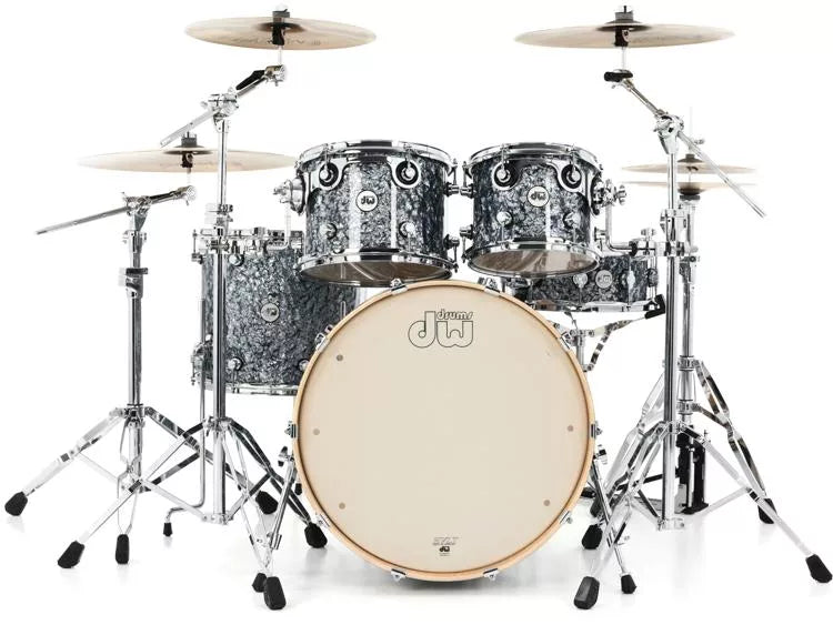 DW DDFP2215GP Design Series® 5-piece Shell Pack - Silver Slate Marine
