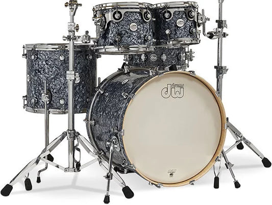 DW DDFP2215GP Design Series® 5-piece Shell Pack - Silver Slate Marine