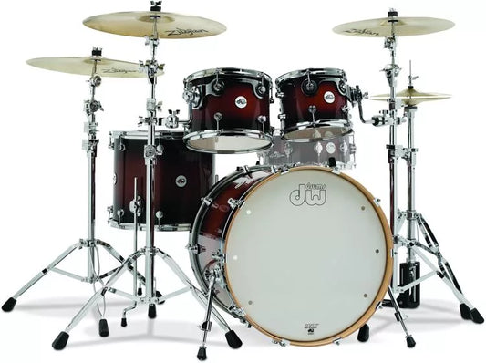 DW DDLG2214TB Design Series® 4-piece Shell Pack - Tobacco Burst