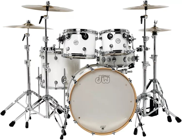 DW DDLG2215WH Design Series® 5-piece Shell Pack - Gloss White
