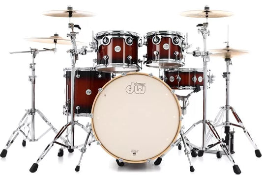 DW DDLG2215TB Design Series® 5-piece Shell Pack - Tobacco Burst