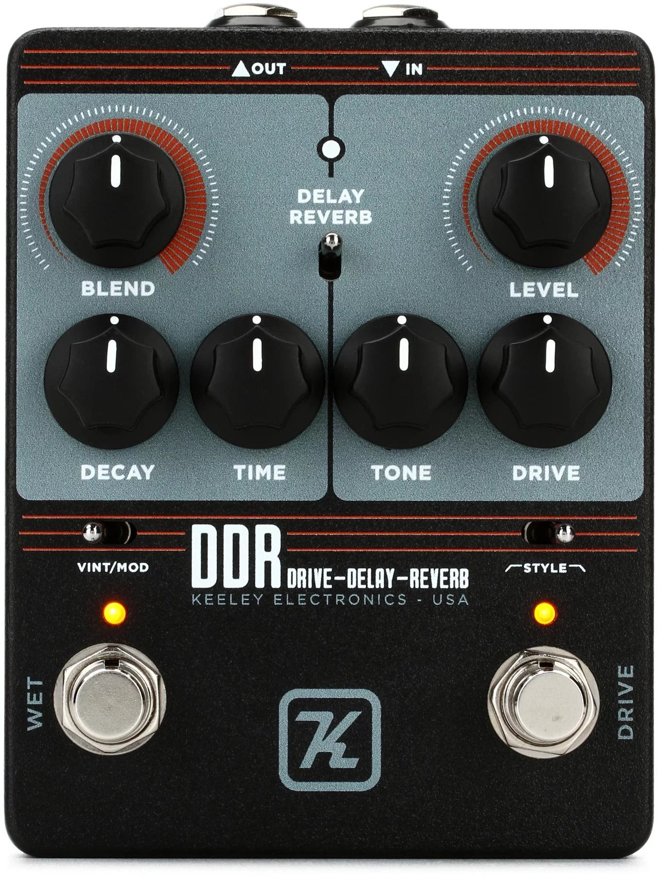 Keeley DDR Drive - Delay - Reverb Pedal