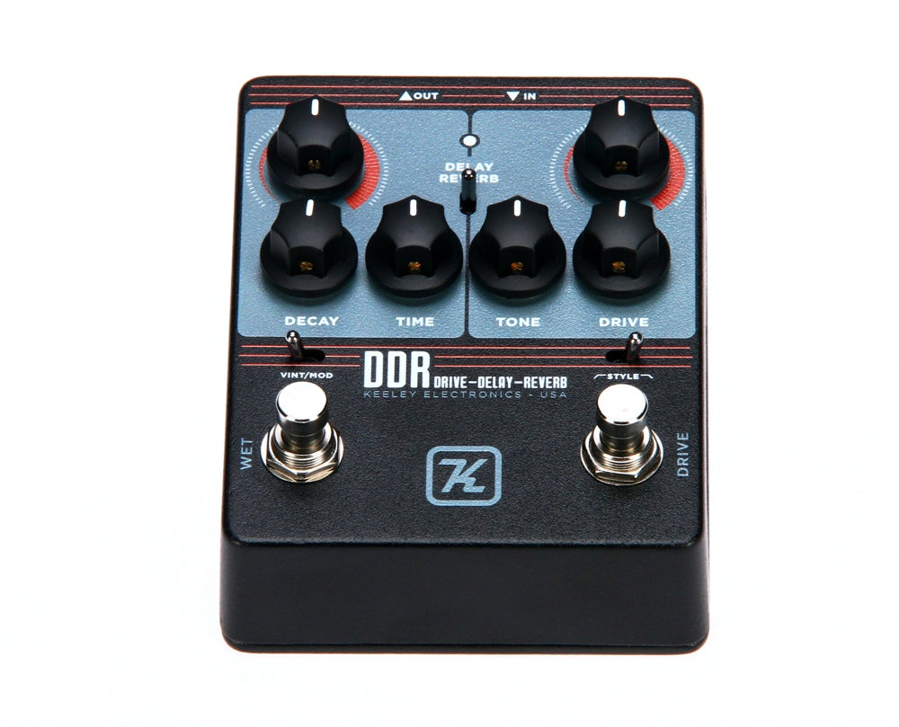 Keeley DDR Drive - Delay - Reverb Pedal