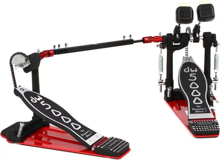 DW DWCP5002AH4 5000 Series Accelerator Double Bass Drum Pedal - Single Chain