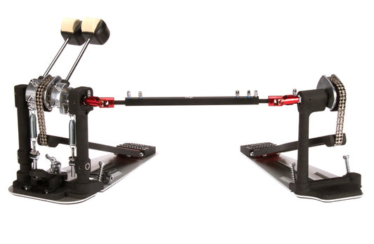 DW DWCP9002XF 9000 Series Double Bass Drum Pedal with Extended Footboard