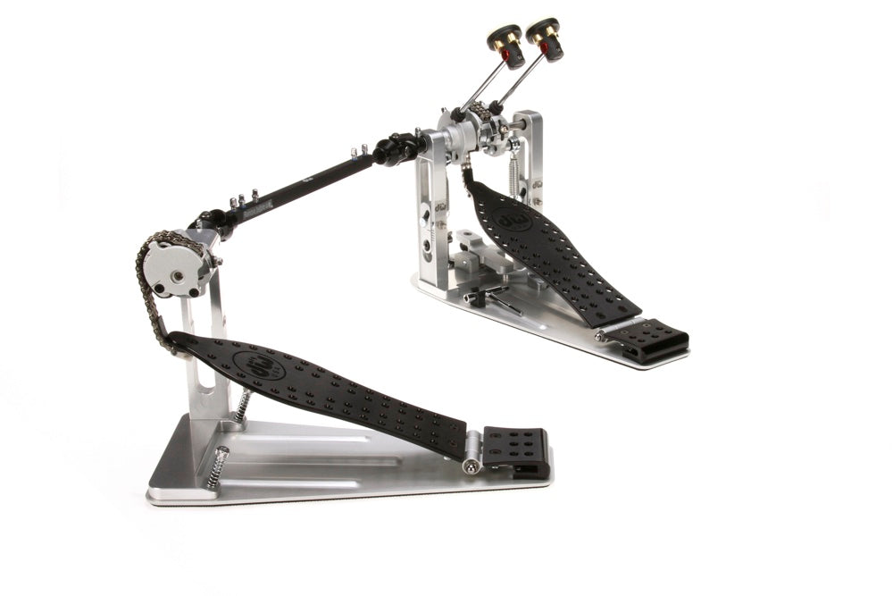 DW DWCPMCD2BK MCD Machined Chain Drive Double Bass Drum Pedal - Black