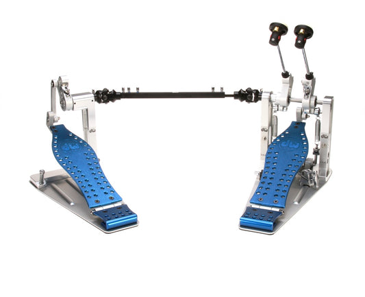 DW DWCPMDD2BL MDD Machined Direct Drive Double Bass Drum Pedal - Blue