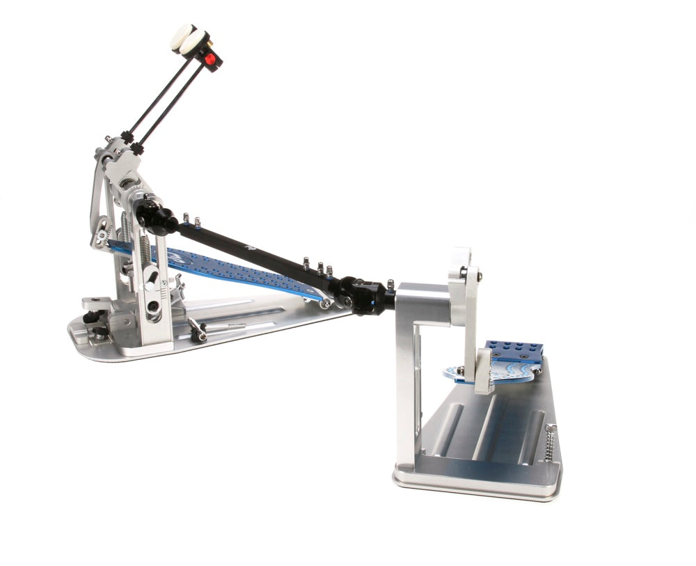 DW DWCPMDD2BL MDD Machined Direct Drive Double Bass Drum Pedal - Blue