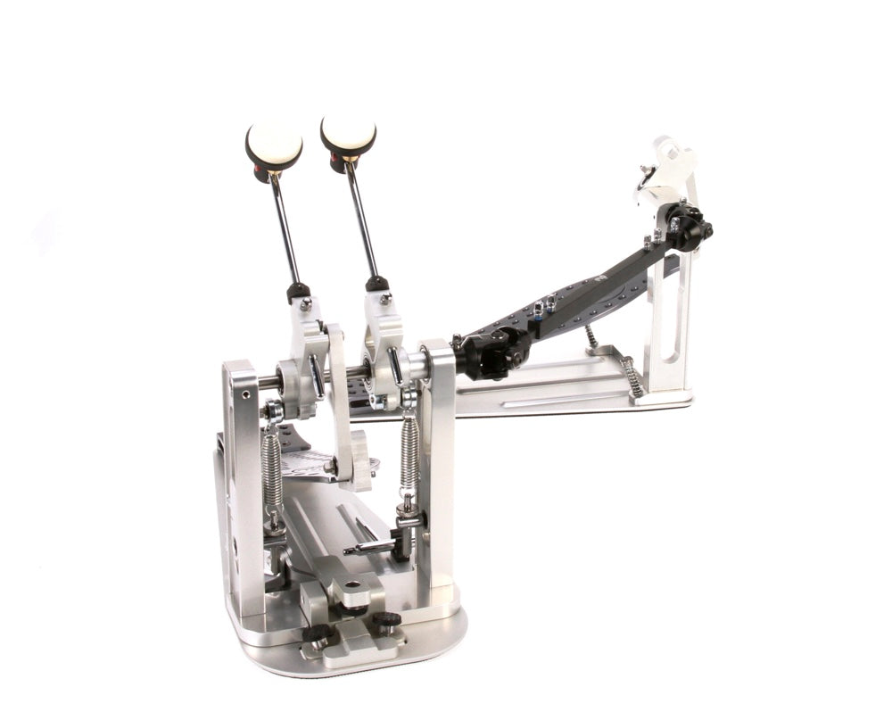 DW DWCPMDD2GR MDD Machined Direct Drive Double Bass Drum Pedal - Gray