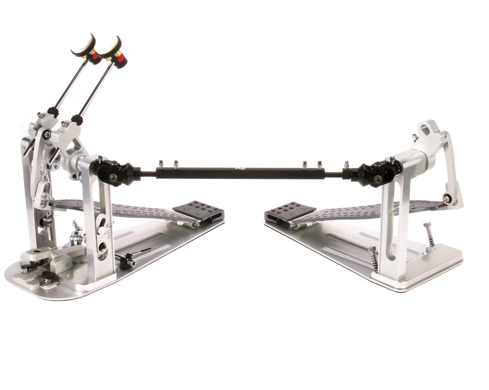 DW DWCPMDD2GR MDD Machined Direct Drive Double Bass Drum Pedal - Gray