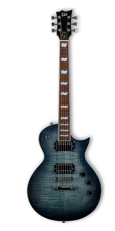 ESP EC256FM CB ESPG003 6 String Electric Guitar - Cobalt Blue