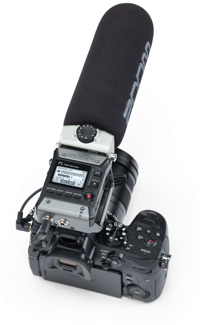 Zoom F1-SP Shotgun Mic Pack Field Recorder+Shotgun Mic Pack