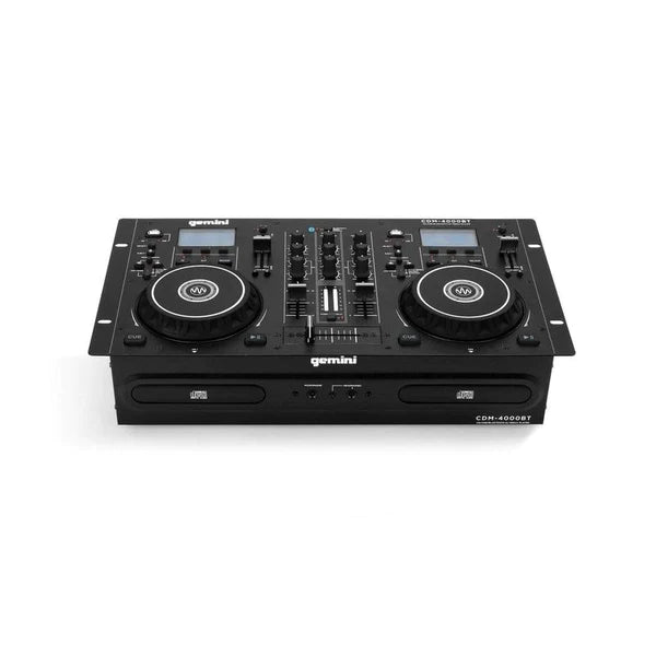 Gemini Audio CDM-4000BT Dual CD/USB Media Player With Bluetooth