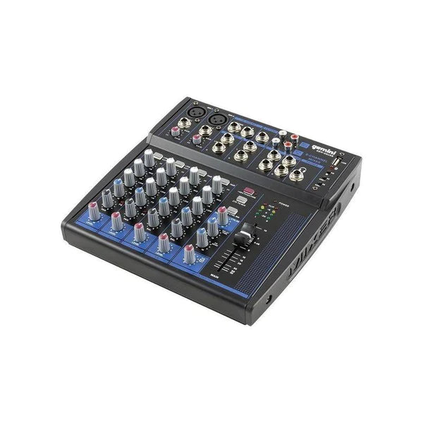 Gemini Audio GEM-08USB E-8 Channel USB Mixer With Bluetooth