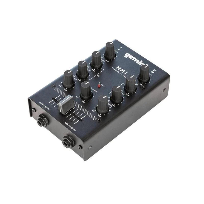 Gemini Audio MM1 2-Channel Pocket-Sized DJ Mixer