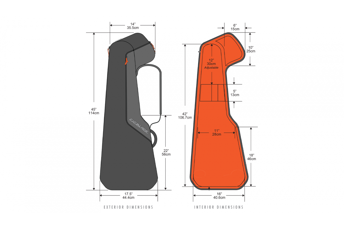 Gruv Gear GG-GIGBLADE2-AG-BLK GigBlade 2 for Acoustic Guitar (Black)
